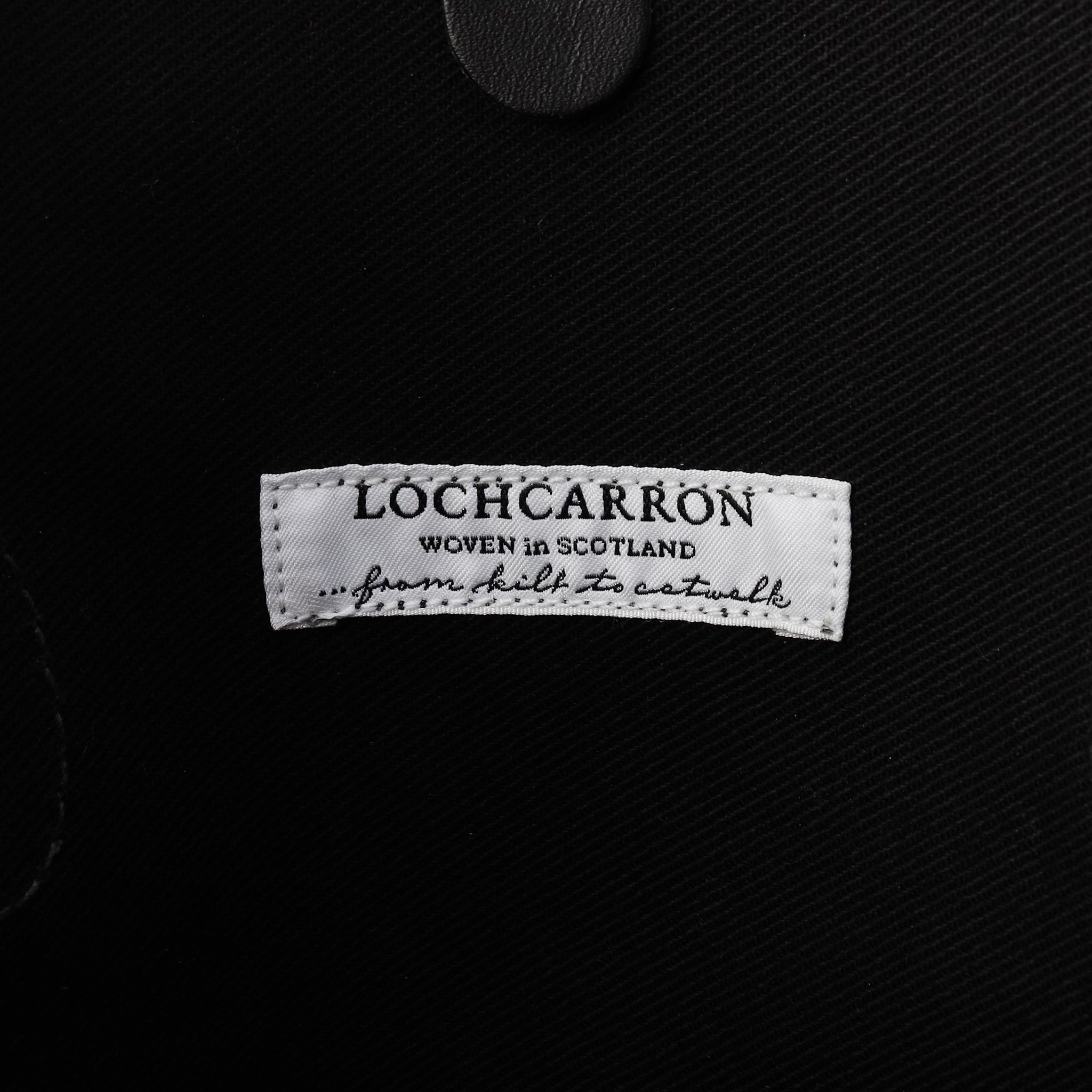 LARGE CARRYALL LOCHCARRON WOOL CHECK
