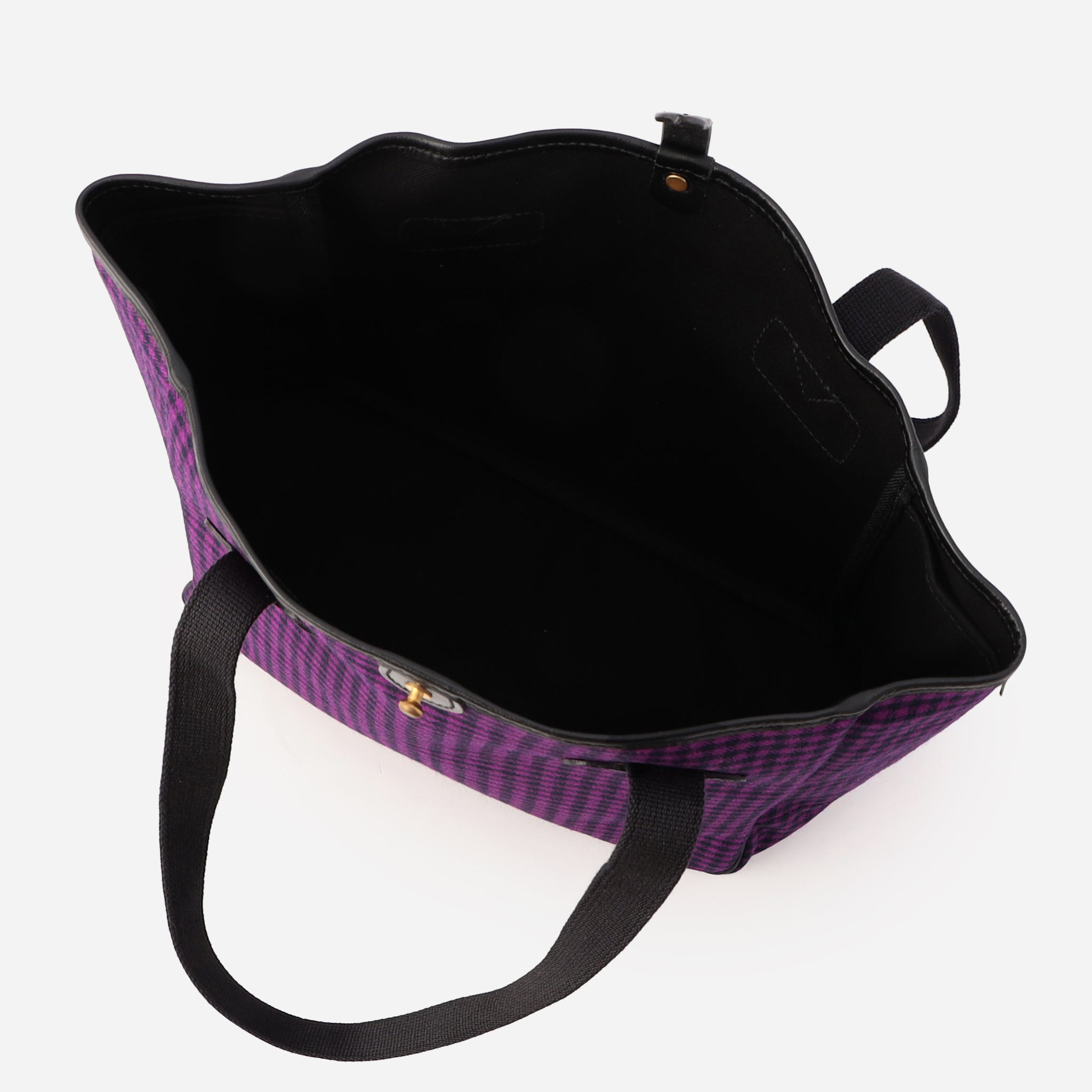 EXTRA SMALL CARRYALL LOCHCARRON WOOL CHECK