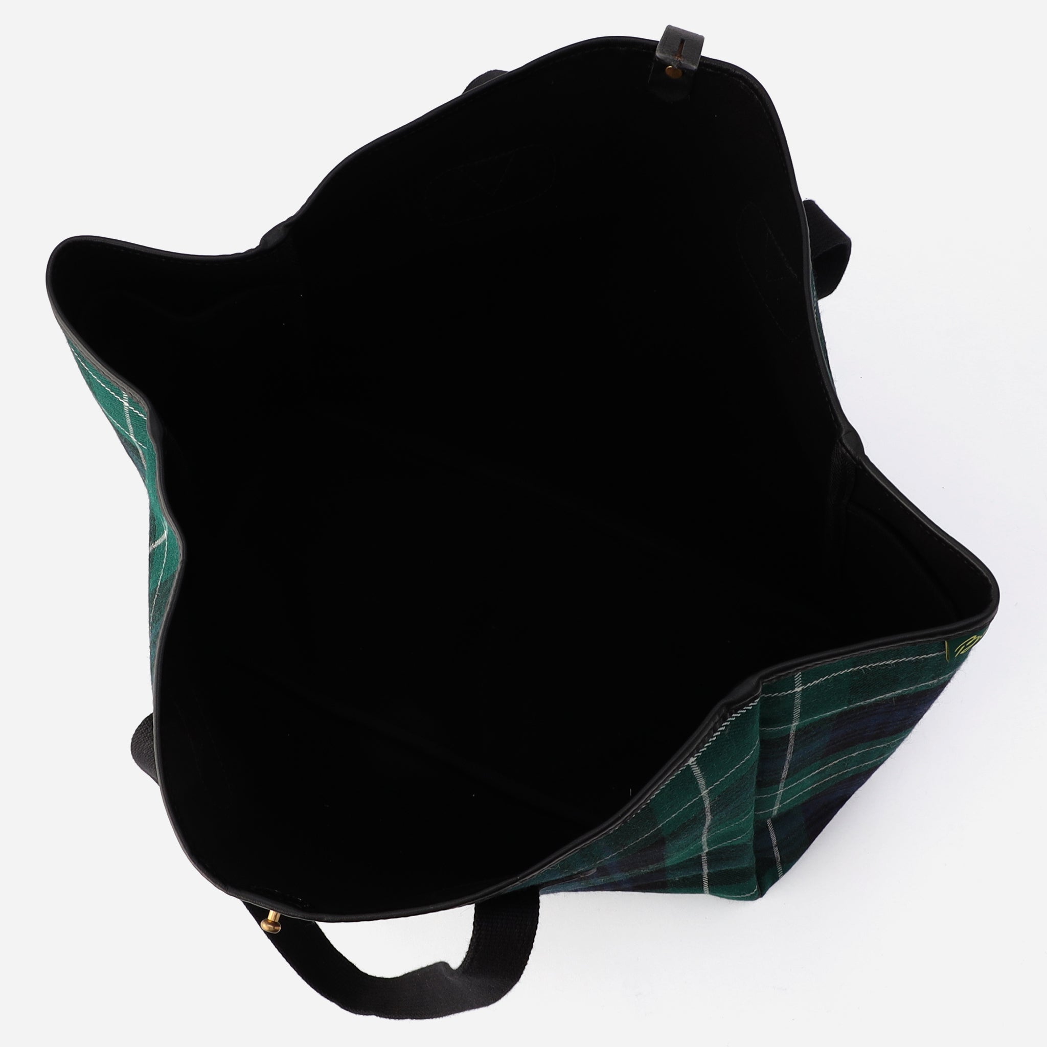 LARGE CARRYALL LOCHCARRON WOOL CHECK